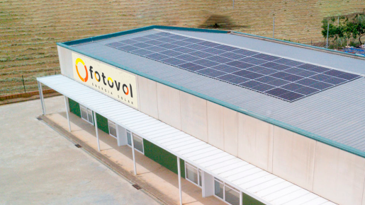Projecte fotovoltaic de 37 kWp impulsat pel Viver d'Empreses Nexes amb la col·laboració de l'Ajuntament de Forallac.